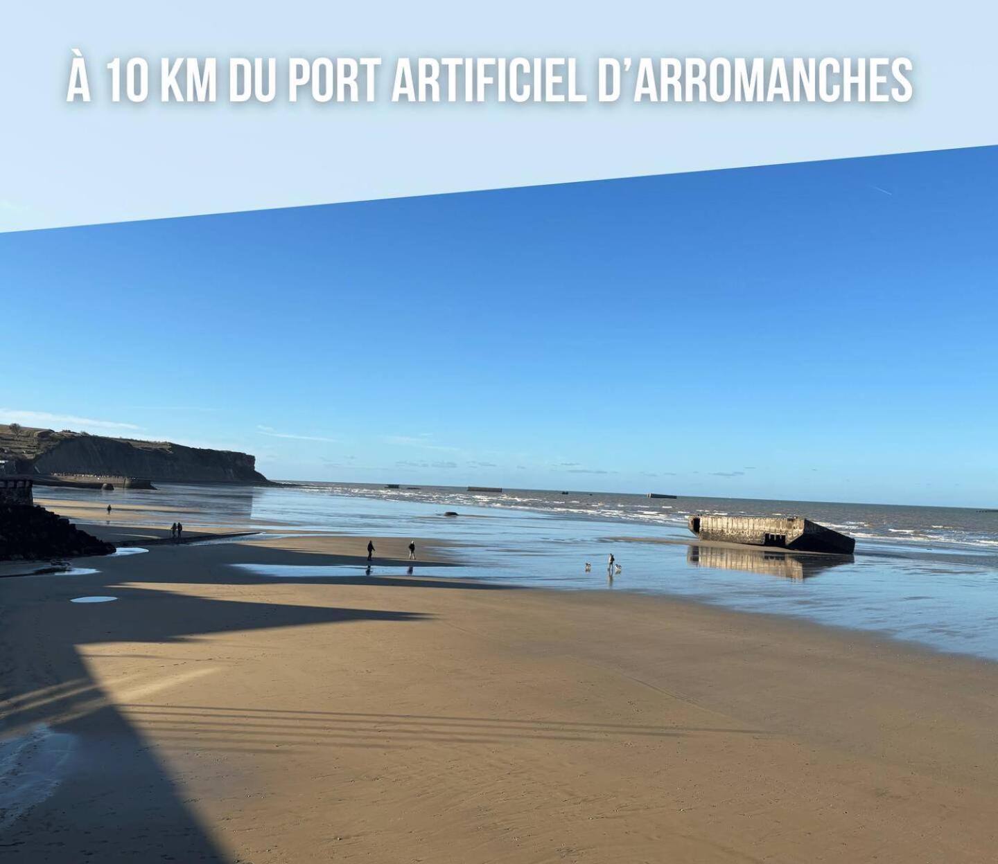 Les Remparts Apt Spacieux 1 Er Etage Renove Joliment Decore Bien Equipe Plein Centre Bayeux Proche Plages Du Debarquement Parking Gratuit A Proximite Kültér fotó
