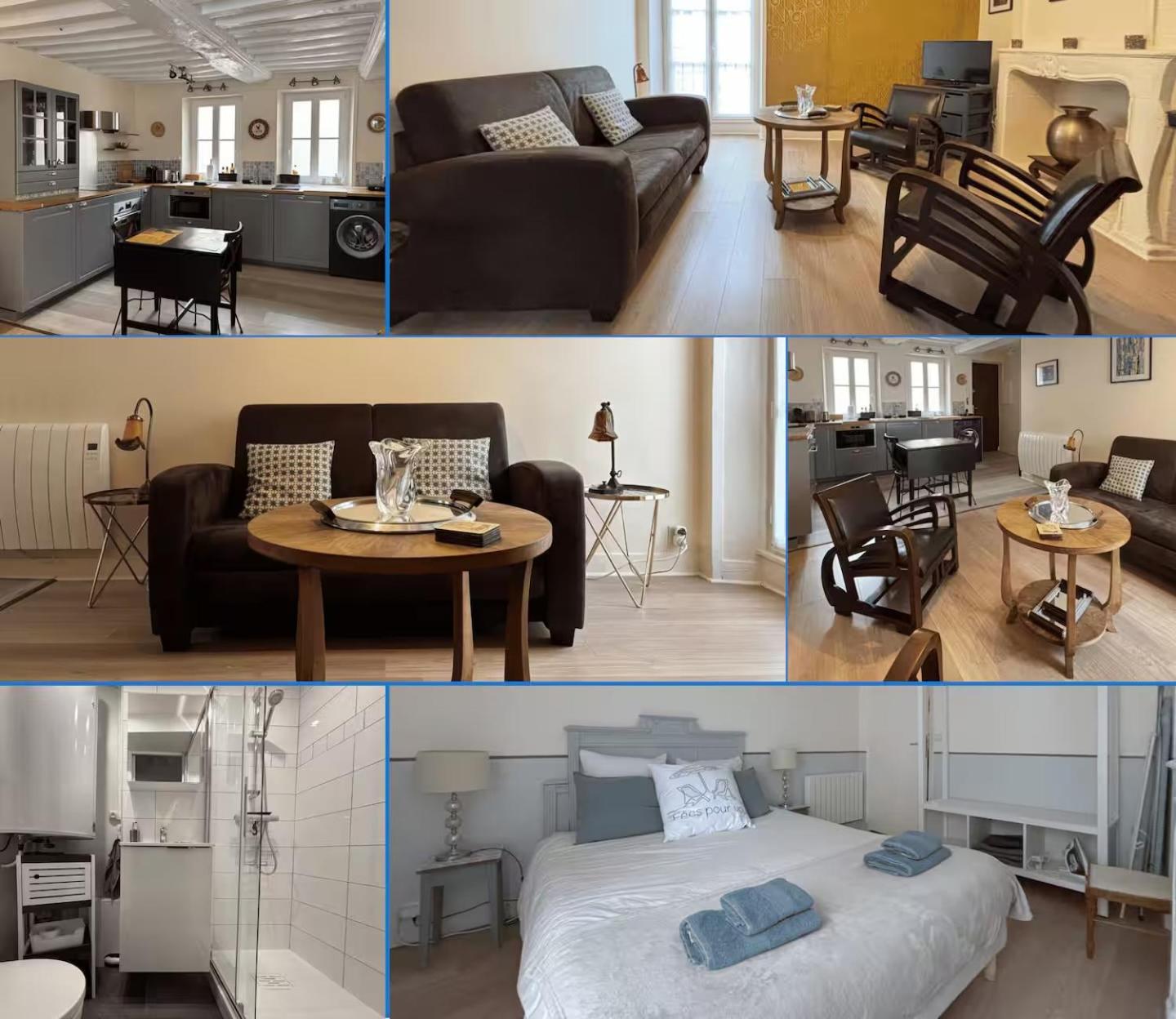 Les Remparts Apt Spacieux 1 Er Etage Renove Joliment Decore Bien Equipe Plein Centre Bayeux Proche Plages Du Debarquement Parking Gratuit A Proximite Kültér fotó